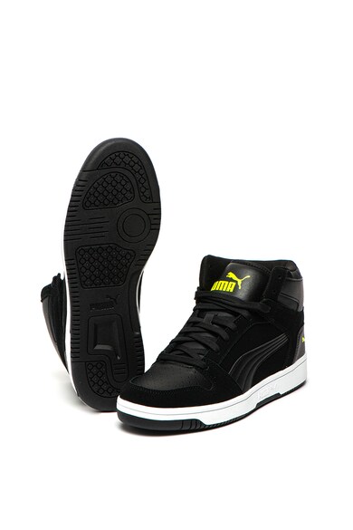 Puma Pantofi sport mid-high de piele intoarsa Rebound Barbati