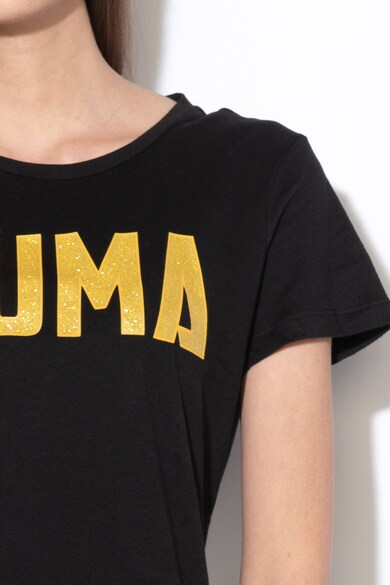 Puma Athletics normál fazonú logómintás póló női