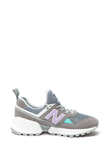 New Balance 574 bebújós sneaker nyersbőr betétekkel női