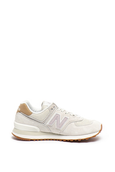 New Balance Pantofi sport din piele nabuc si material textil, cu ENCAP® Sole 574 Femei