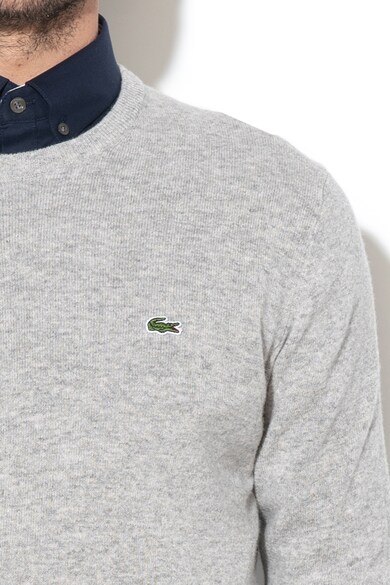 Lacoste Pulover din lana cu decolteu la baza gatului Barbati