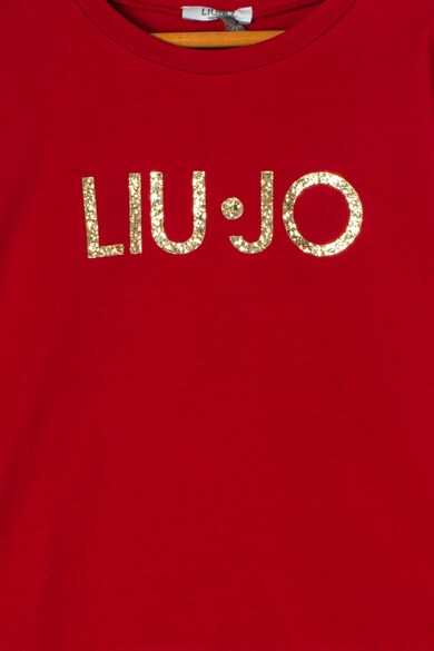 Liu Jo Bluza sport cu aplicatie logo stralucitoare Fete