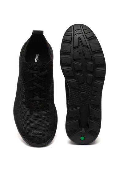 Timberland Pantofi sport wide fit, cu insertii de piele nabuc FlyRoam Barbati