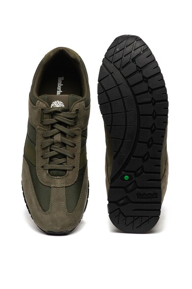 Timberland Pantofi sport de piele intoarsa cu insertii din material textil Lufkin Barbati