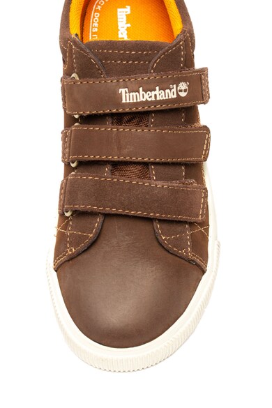 Timberland Glastenbury bőr sneaker textilszegélyekkel Fiú