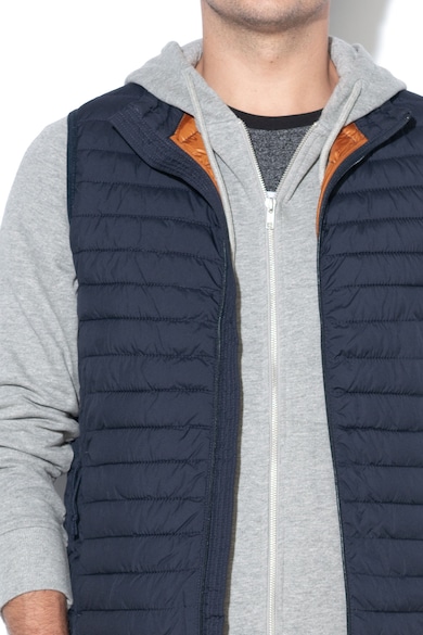 Jack & Jones Cobra enyhén bélelt mellény cipzáros zsebekkel férfi