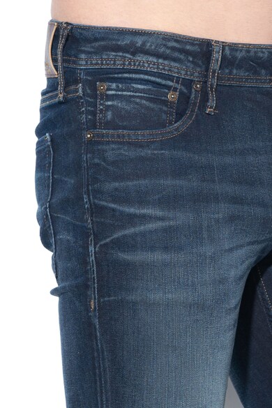 Jack & Jones Blugi skinny cu aspect deteriorat Liam Barbati