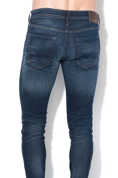 Jack & Jones Blugi skinny cu aspect deteriorat Liam Barbati