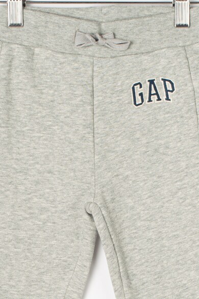 GAP Pantaloni sport cu captuseala de fleece si logo brodat Baieti