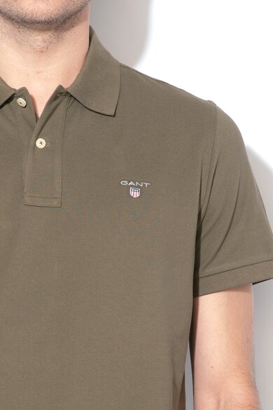 Gant Tricou polo regular fit, din pique The Original Barbati