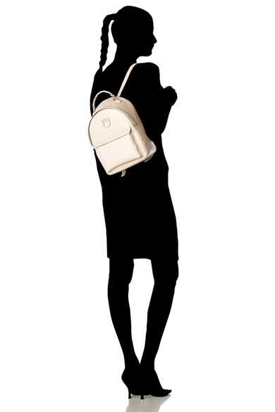 Furla Favola kis bőr hátizsák logórátéttel női