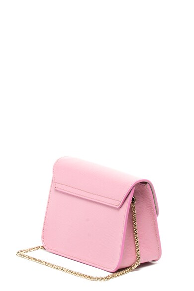 Furla Geanta crossbody de piele, cu bareta din lant Metropolis Femei