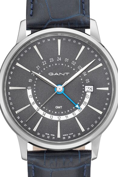 Gant Ceas quartz analog cu o curea de piele Barbati