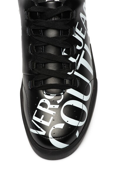 Versace Jeans Couture Pantofi sport de piele cu imprimeu logo Barbati