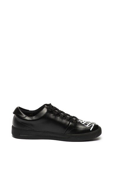 Versace Jeans Couture Logómintás bőr sneaker férfi