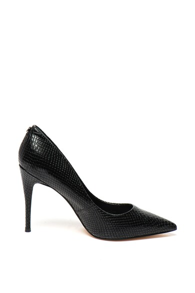 GUESS Pantofi stiletto de piele, cu aspect de piele de sarpe Femei