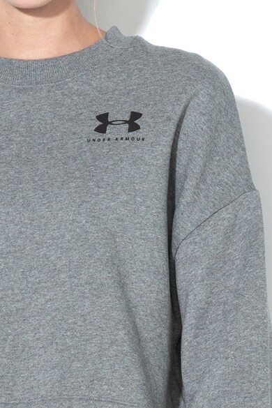 Under Armour Laza fazonú crop fitneszpulóver női