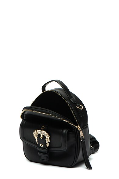 Versace Jeans Couture Rucsac mic de piele ecologica, cu detaliu filigran Femei