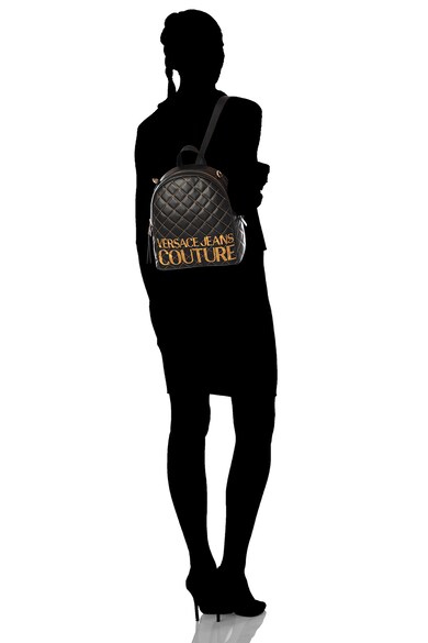 Versace Jeans Couture Műbőr hátizsák fémlogós mintával női