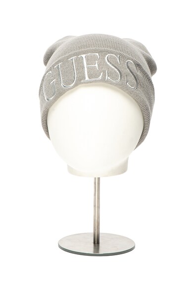 GUESS Caciula elastica din tricot fin, cu logo brodat Femei