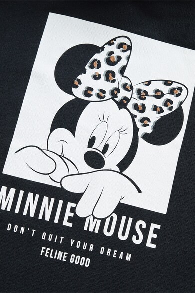Mango Рокля Feline с качулка и щампа Minnie Mouse Момичета