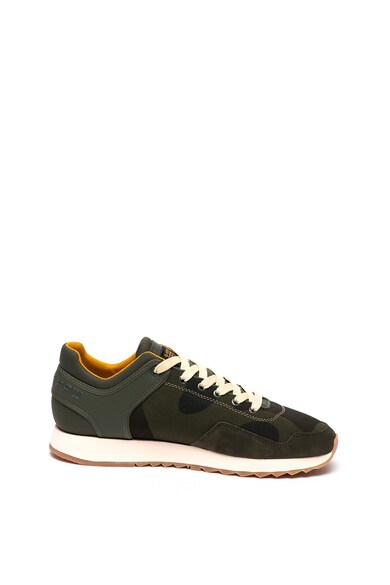 G-Star RAW Pantofi sport cu imprimeu camuflaj si garnituri de piele intoarsa Calow Barbati