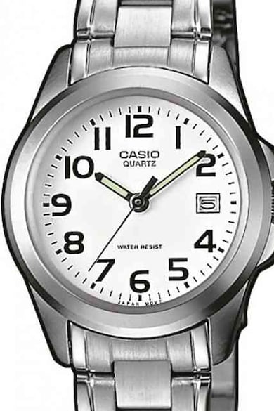 Casio Kerek analóg karóra fémszíjjal női