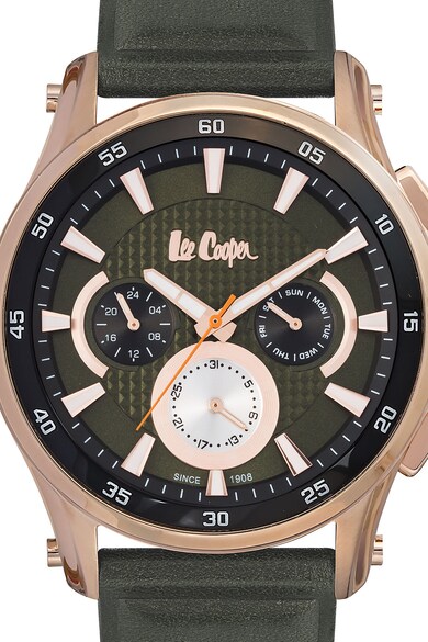 Lee Cooper Ceas analog cu o curea de piele Barbati