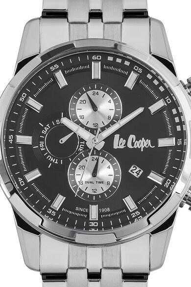 Lee Cooper Мултифункционален часовник с метална верижка Мъже