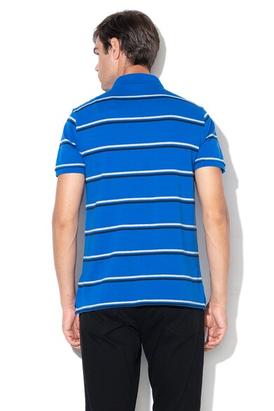 GAP Tricou polo din amestec de bumbac, cu model in dungi Barbati