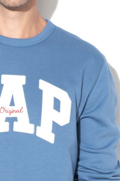 GAP Bluza sport cu imprimeu logo si decolteu la baza gatului 000852079 Barbati