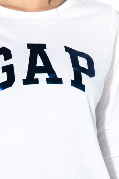 GAP Bluza din bumbac cu imprimeu logo Femei