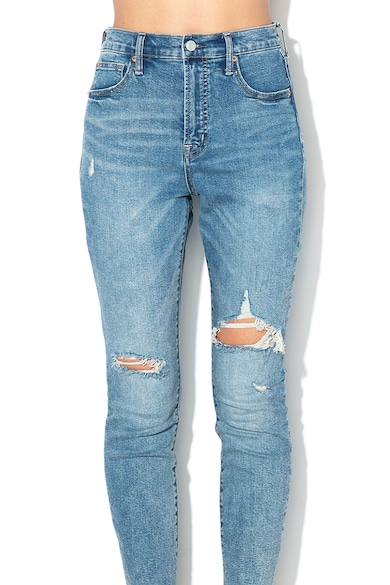 GAP Skinny fit farmernadrág szaggatott hatással női