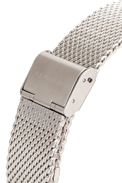 U.S. Polo Assn. Кварцов часовник с верижка от инокс Мъже