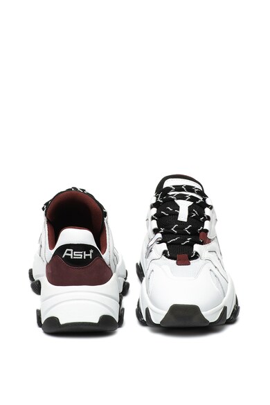 ASH Pantofi sport flatform de piele Extreme Femei