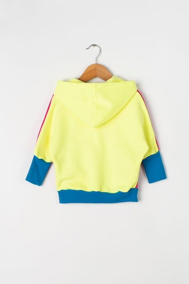 Agatha Ruiz de la Prada Hanorac cu captuseala din fleece, model colorblock si fermoar Fete