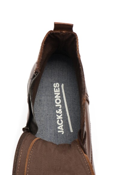 Jack & Jones Jack&Jones, Ghete de piele cu garnitura de piele intoarsa Russel Barbati