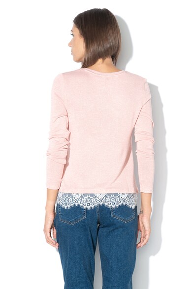 Vero Moda Brianna finomkötött pulóver csipkeszegéllyel női