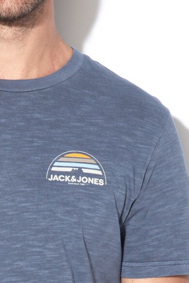 Jack & Jones Tricou regular fit cu imprimeu logo Aston Barbati