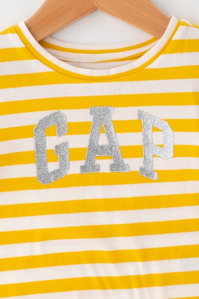 GAP Bluza cu aplicatie stralucitoare cu logo Fete