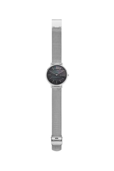 Skagen Ceas cu bratara cu aspect de plasa Signatur Femei