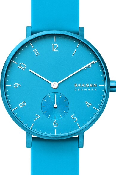 Skagen Часовник Aaren със силиконова каишка Жени
