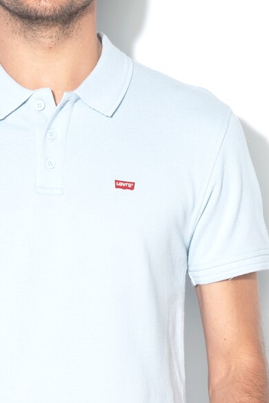 Levi's Tricou polo din material pique, cu model in dungi Barbati