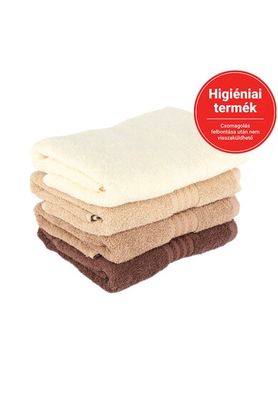 Hobby Комплект 4 кърпи  Rainbow Brown, 100% памук, 50x90 см Жени