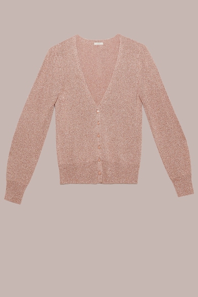 Oltre Cardigan tricotat fin, cu insertii de lurex Femei