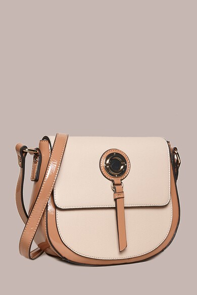 Oltre Geanta crossbody cu insertii lacuite Femei