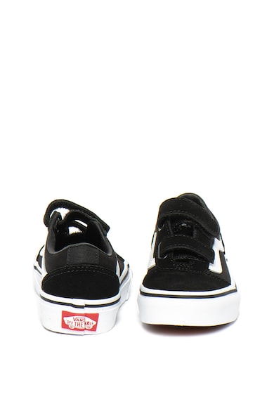 Vans Tenisi de piele intoarsa si panza, cu velcro Ward Baieti