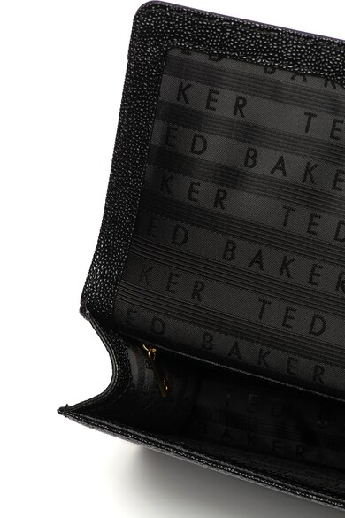 Ted Baker Olissa keresztpántos bőrtáska nyersbőr részlettel női