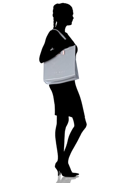 Ted Baker Shopper fazonú fényes táska masnis részlettel női
