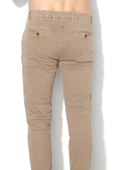 United Colors of Benetton Pantaloni chino crop cu model discret Barbati